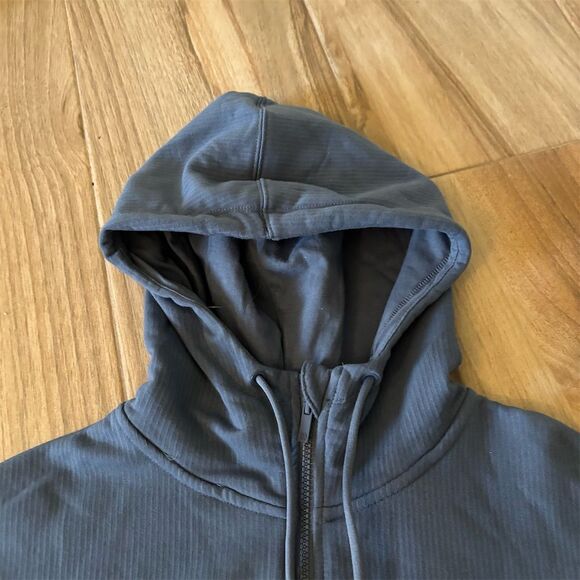 All in Motion Blue Zip-Up Hoodie Size M Long Sleeve - Picture 3 of 5